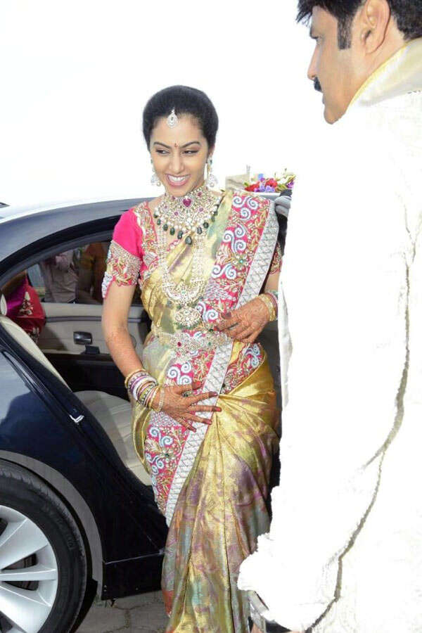 Balakrishna's daughter Tejaswini weds Sribharat