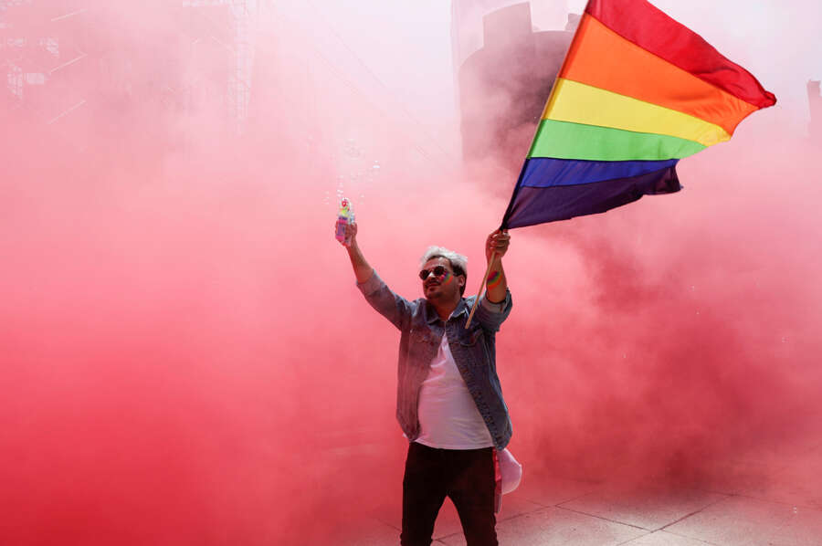 Thousands celebrate LGBTQ pride amid pandemic
