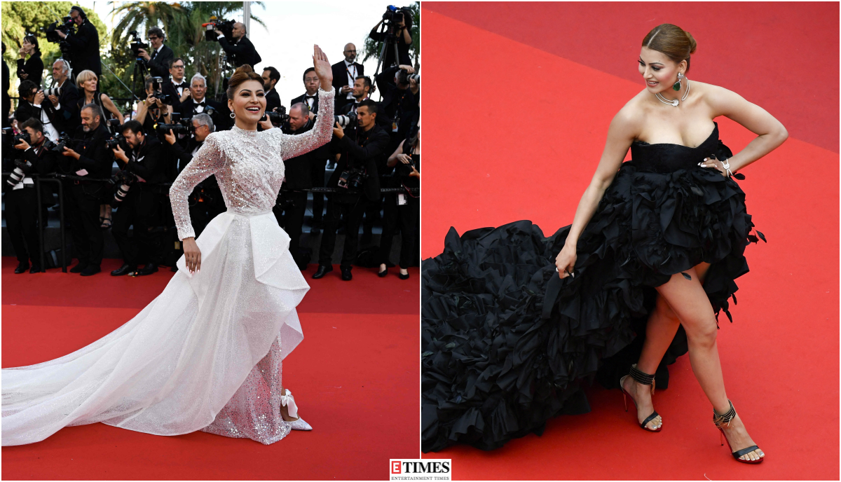 Cannes 2022: Urvashi Rautela's sensational red carpet debut in gorgeous gowns, see pictures