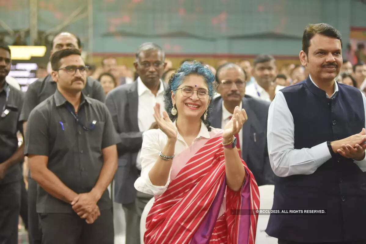 Aamir Khan and Kiran Rao attend Paani Foundation’s event in Pune