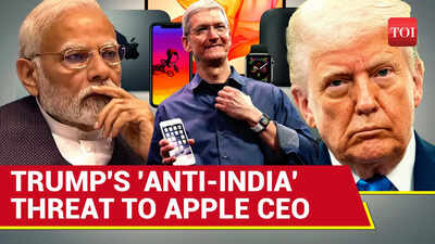 'India Can Take Care...': Trump Scolds Apple's Tim Cook For Making iPhones In 'High Tariff' Nation