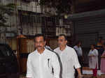 Pavan Malhotra at Kundan Shah's funeral