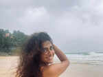 `Wink girl` Priya Prakash Varrier turns mermaid in a blue bikini, vacays in style in Thailand